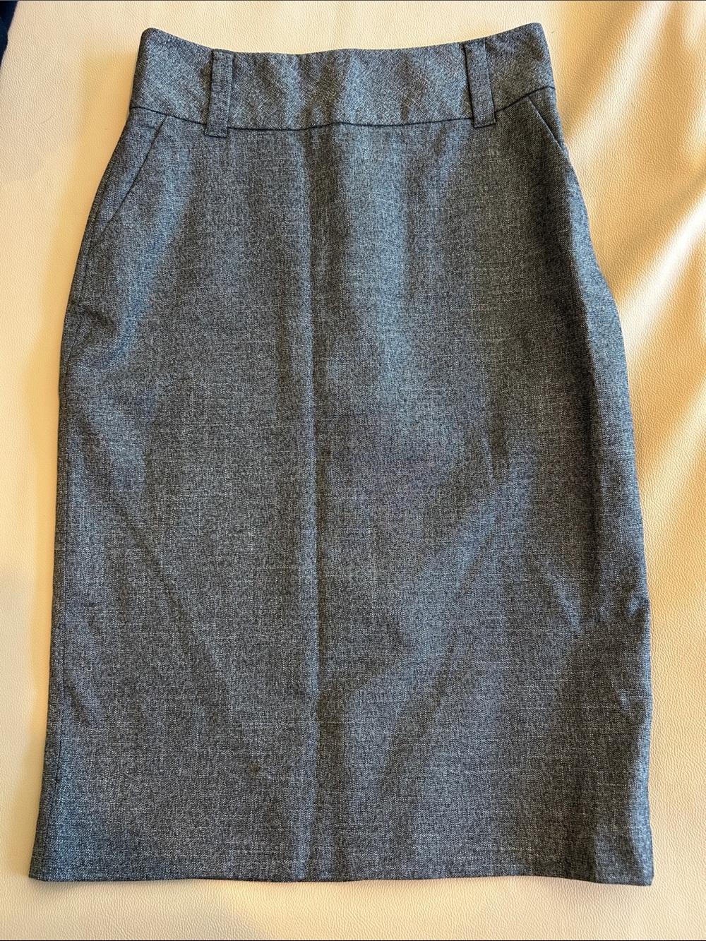 Banana Republic Gray Pencil Skirt